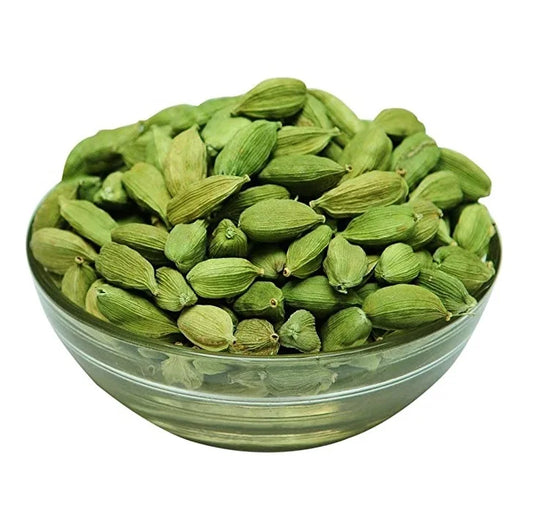 OEM Whole Green Cardamom 7-8 mm Premium Grade Green Cardamom Rich in Aromatic Fresh & Large Pots for Cooking, Baking & Tea