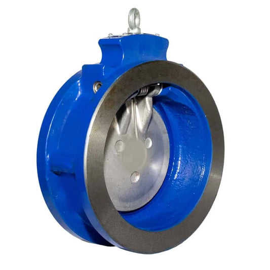 C-Way Manual High-Temperature Wafer-Type Check Valve PTFE/EPDM Seals ASTM Structure 1 Inch Port Size for Industrial Water Media