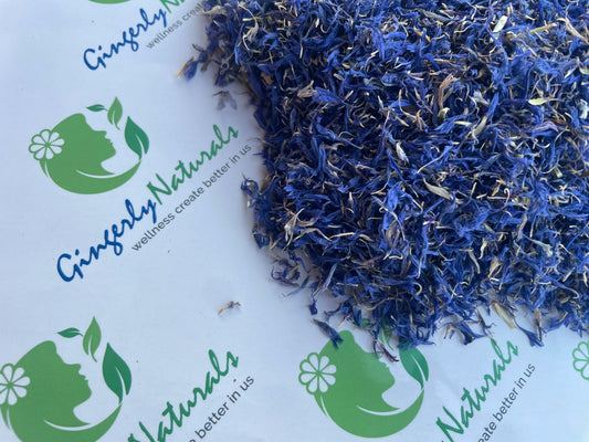 Blue Dried Cornflower petals Exporters From India
