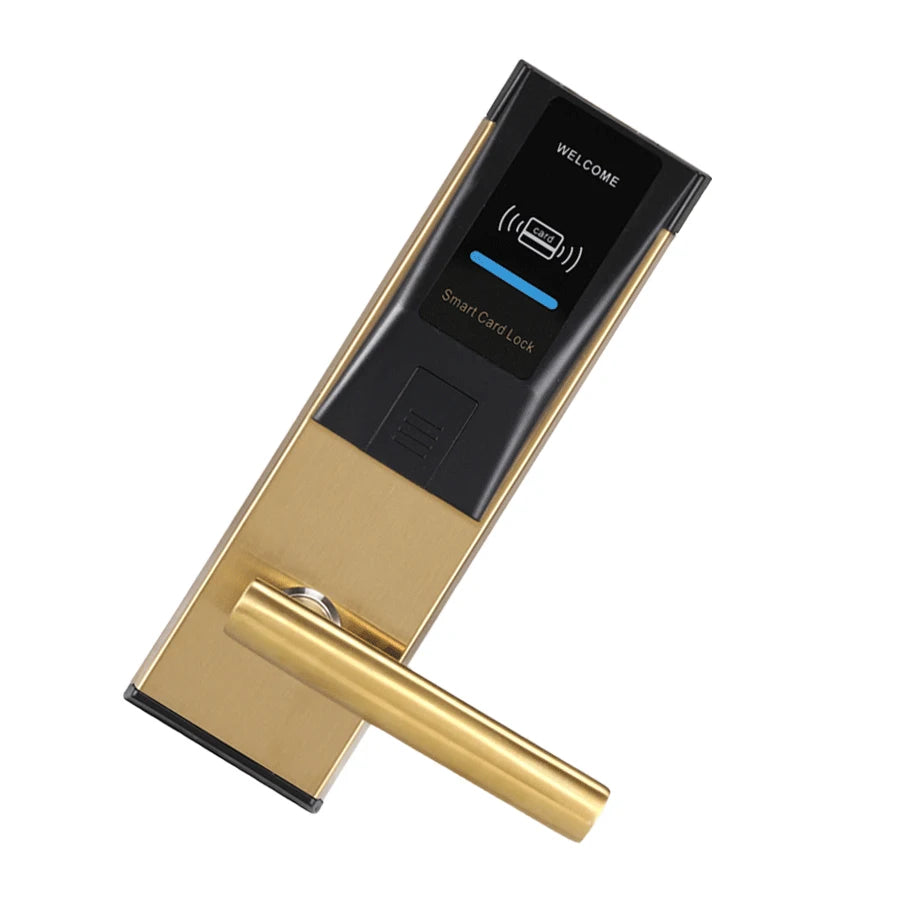 CE Waterproof Pro Usb V9 Software Stainless Steel 13.56Mhz T557 Card Keyless Access Smart Electronic MF Rfid Hotel Lock