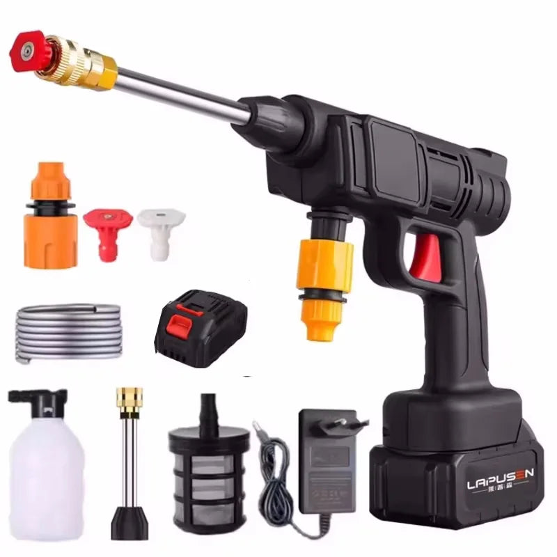 50Bar Cordless High Pressure Cleaner Washer Spray Water Gun Car Wash Pressure Water Cleaning Machine for Makita 21V Battery