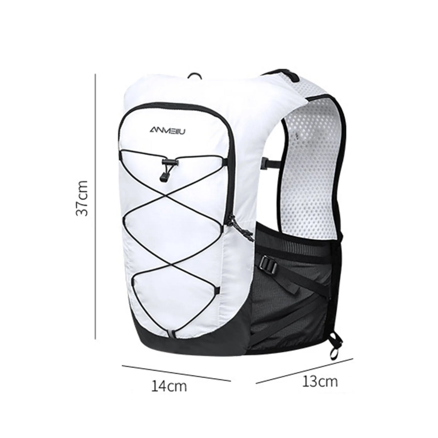 Running Backpack Hiking Bag Breathable Waterproof Portable Water Bottle Backpack Cycling Backpack for Camping, Adventure