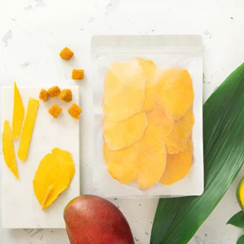 Sweet and Sour Freeze-Dried Mangoes Premium Fresh Preserved Dried Mangoes No Added Sugar Bulk Packed at Low Price!