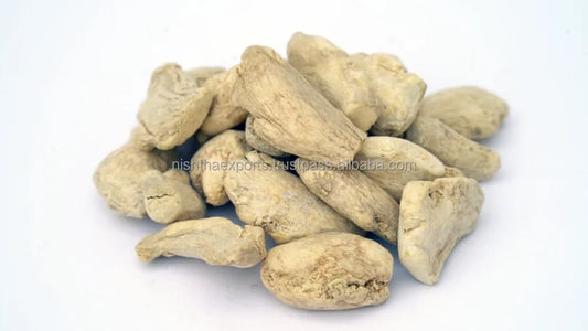 Zingiber Officinale Dry Ginger Premium Sonth Sunthi Raw FD Dried Traditional Indian Spice 99% Purity CareQue Brand Vacuum Packed