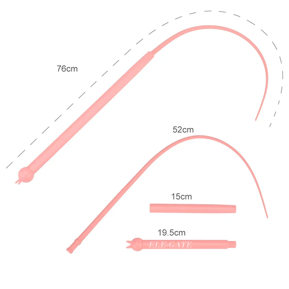 Super Strong Squeak-Feature Simulated Mouse Tail Cat Toy for Play and Teasing for Feline Fun