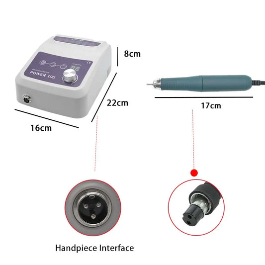 2026 AT-CM-035 6-90000RPM Strong Power 100 Carving Machine Without Handpiece by PDG ibma