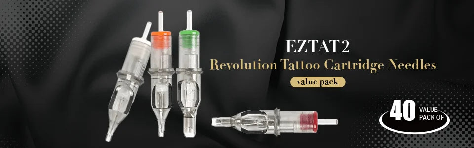 20pcs Mixed EZ Revolution Cartridge Tattoo Needles Disposable Needles RL RS RM Magnum for Tattoo Machine Pen Permanent Makeup
