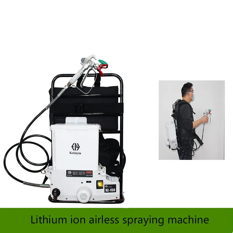 2025 High Quality 21V Li-Ion Battery Industrial Grade Brushless Motor 4000PSI Airless Paint Sprayer Electric Portable Spray Gun