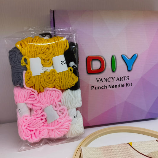 VANCY ARTS Printed Cross Stitch Patterns for Beginners Printed Embroidery Design Patterns DIY Needlepoint Kit by PDG ibma