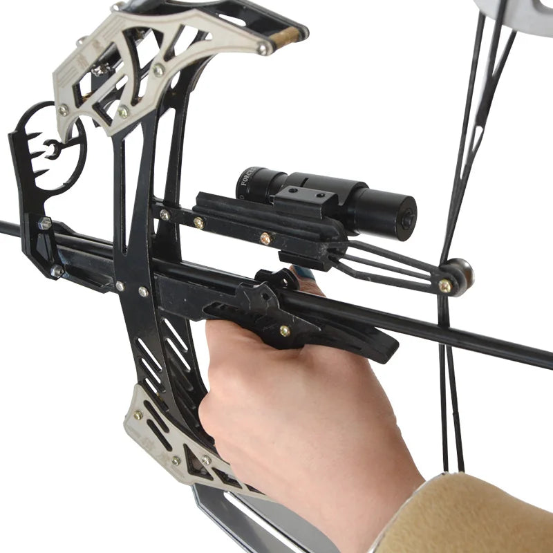 Archery Mini Compound Bow 25 Lbs Adult Shooting Fishing Hunting Bow