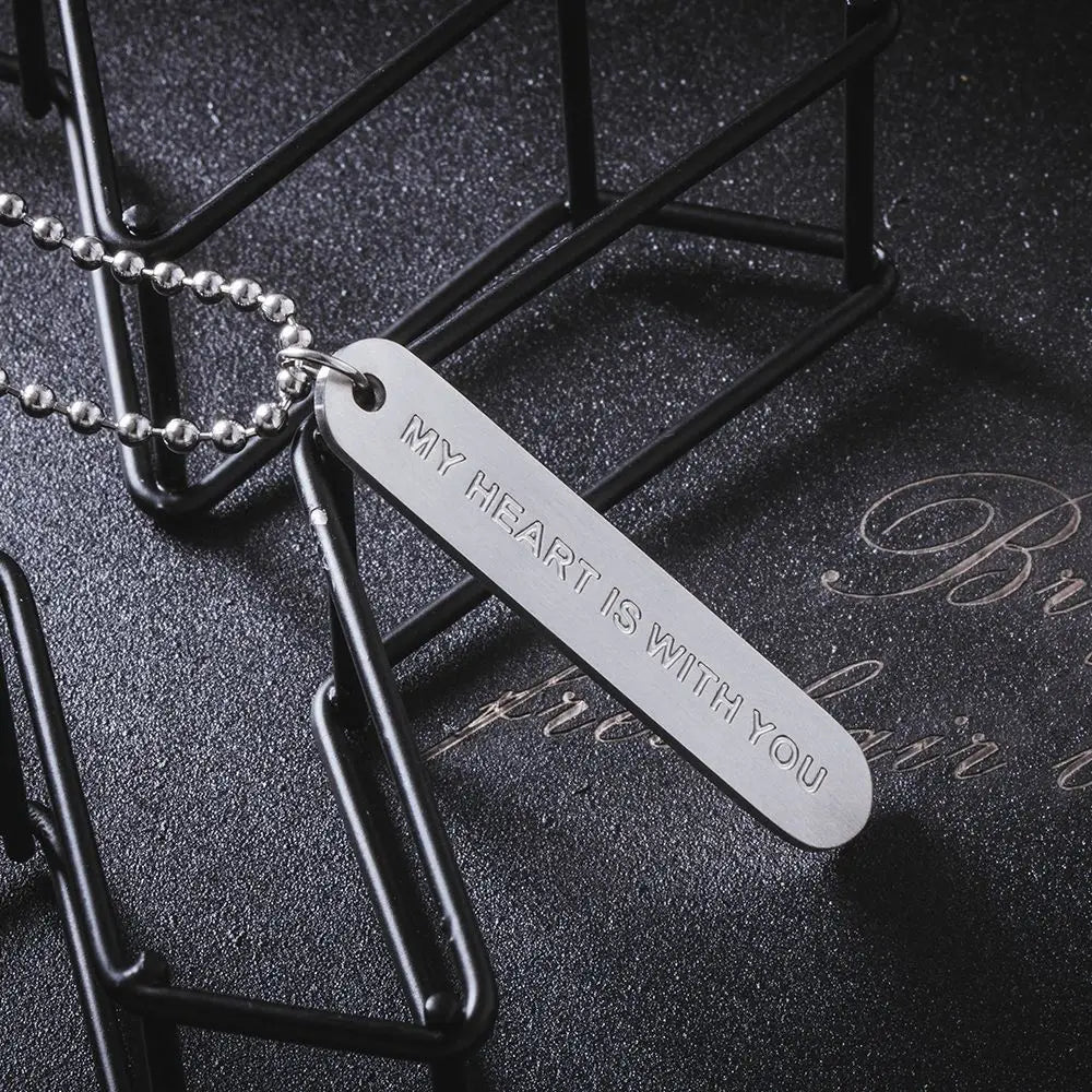 High-quality Stainless Steel Jewelry Trendy Minimalist Vintage Fashion Stainless Steel Custom Jewelry Wholesale Necklace