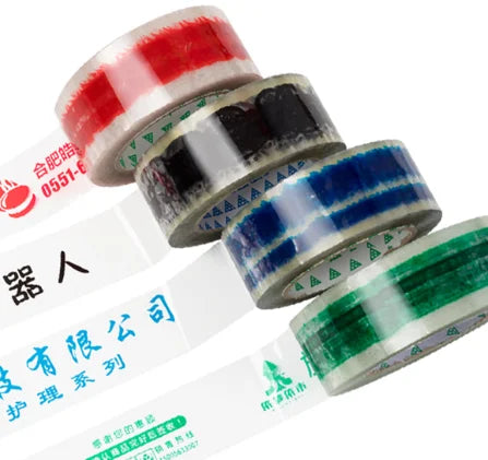 Custom Printed Strong BOPP Color Adhesive Packing Tape Hot Melt Acrylic With Custom Logo