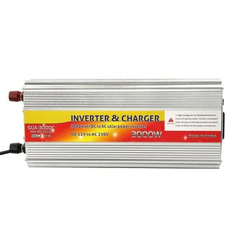 High Quality 2000W Inverter 20A Charger DC Output 3000W Rated Power Sinewave 220V Motor OEM Customizable 120V/230V/480V Options