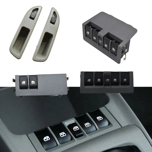 Replacement for Chevrolet New Sail 2010-14 9005043 9005041 Power Car Window Glass Lifter Switch 5 Buttons Car Accessory 90800027