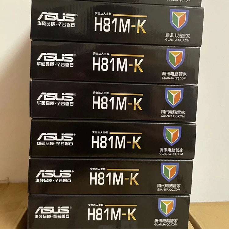 ASUS H81M-K Used Gaming Motherboard with Intel Socket 1151 for 4Generation Core I7/Core I5/Core I3/Pentium/Celeron Processors