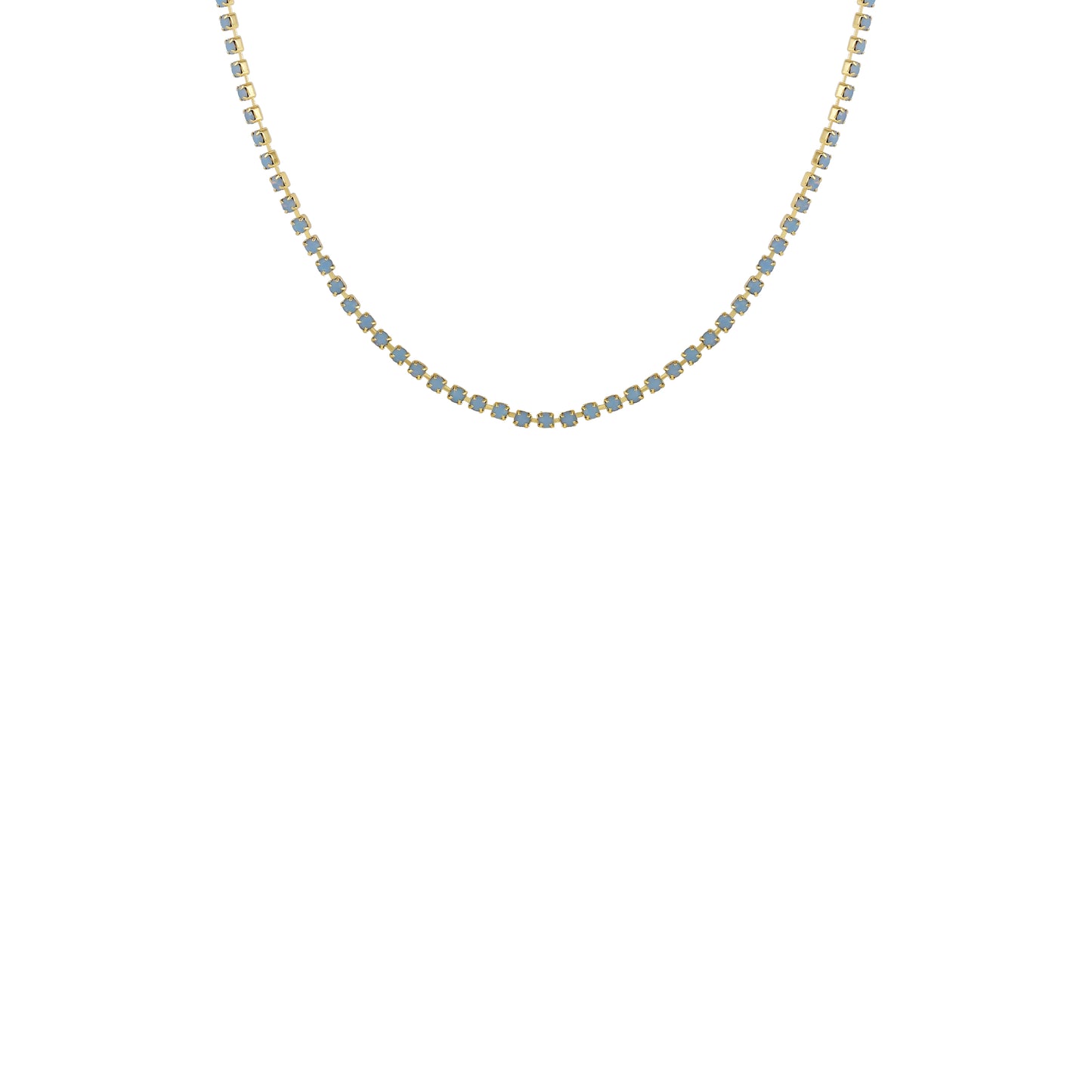 86 YORK Brand Classic Simple Star Pearl Necklace Collarbone Fashion Metal Chain Necklace for Women