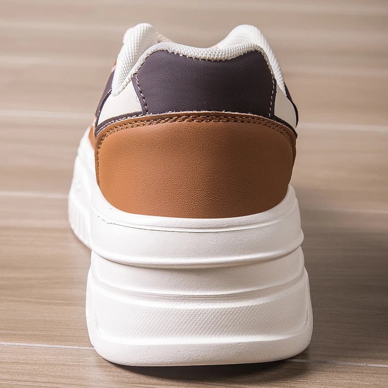 Women's Low-cut Retro Leather Lace up Custom Shoes Sport Running Shoes Ladies Sneakers Casual Shoes for Women