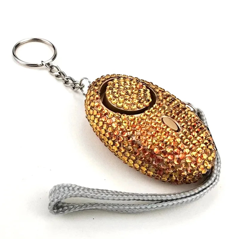 50W Aluminum Key Chain Light Compact Safety Flashlight for Night Walking Emergency Key Ring Flash LED Survival Kit Gift Mini
