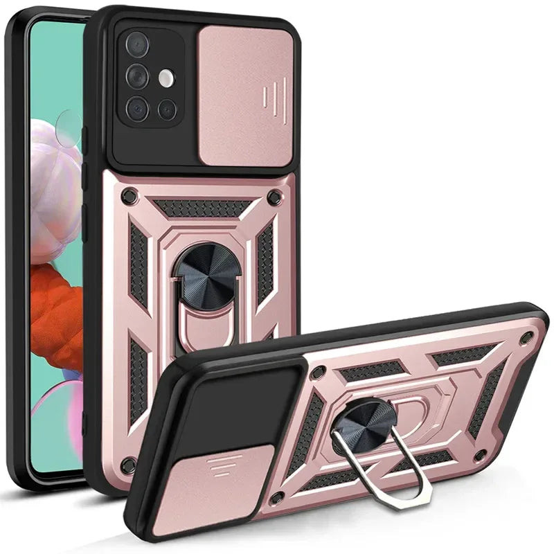 Shockproof Armor Case For Samsung Galaxy A51 A71 A52 A72 A32 4G 5G Car Holder Phone Cover For Galaxy A13 A23 A53 A73 A33 2022 5G