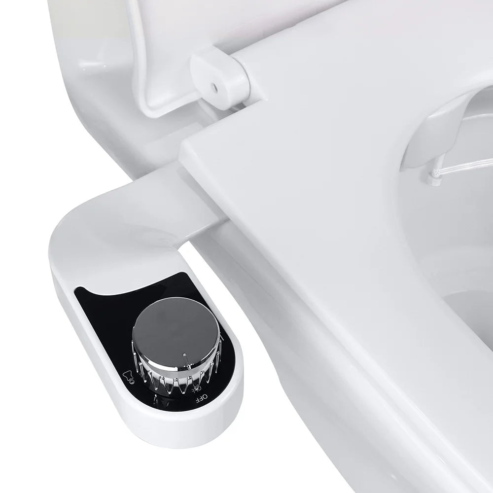 High Quality Dual Nozzle Self-Cleaning Cold Water Slim Toilet Bidet Sprayer Attachment Non-Electric Mechanical Modern Plastic