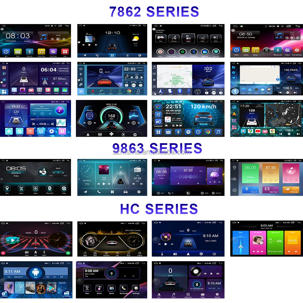 Android Touch Screen Auto GPS Car Multimedia Radio Stereo Video Dvd Player Car Media System Head Unit WIFI DSP BT