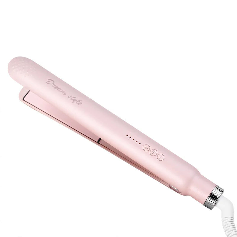 2023 Light Hair Straightener and Curling Iron Hair Styler with Led Digital Display Hair Curler