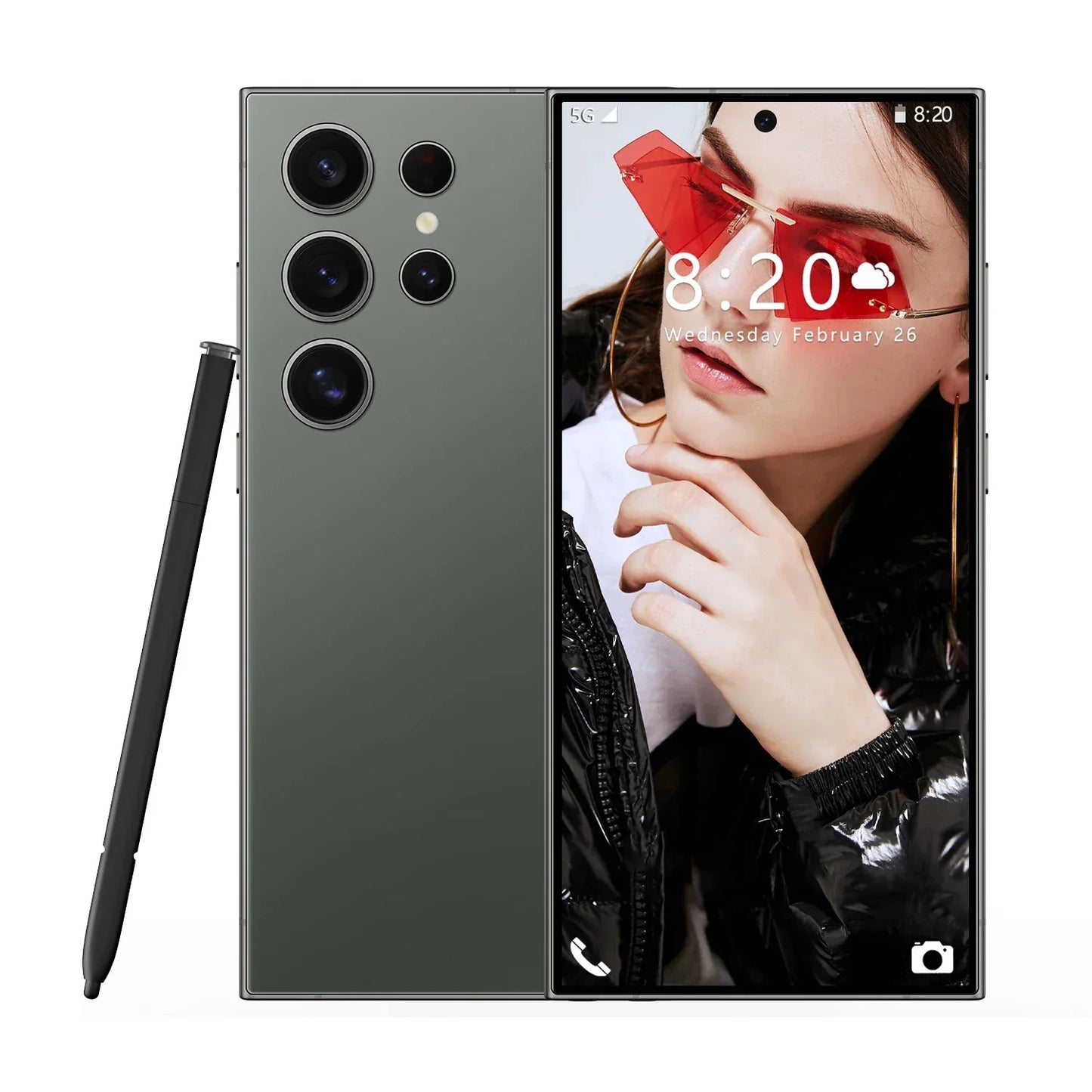 Hot Selling 5G Smartphone S24 S25 Ultra Telephone 7.0 Inch Android Phones Unlocked 16G+1TB Cellphone Mobile Phones 4G 3G