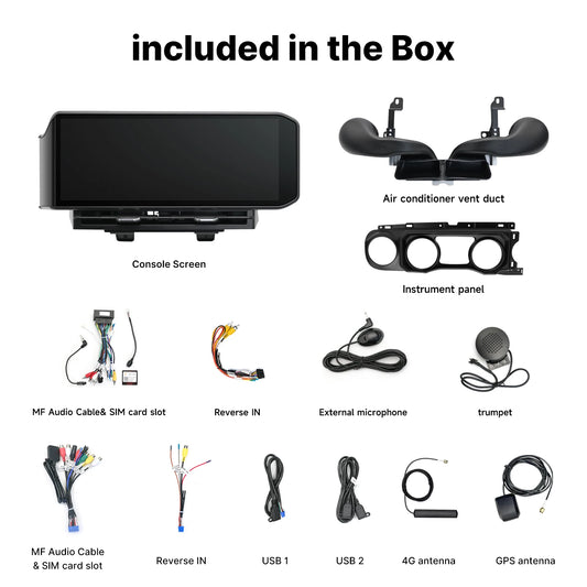 Youducar 15" OLED Android Car Radio DVD Player Navigation Head Unit for Jeep Wrangler JL / Gladiator JT 2018-2023, CarPlay