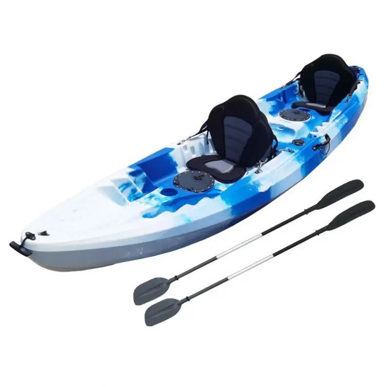 2026 Wholesale Cheap Price 2-3 Person Kayak Two Seat Paddle Kayak Sit on Top Kayaks for Sell