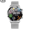 LIGE BW0189 Rugged Steel Men's Smartwatch Answer Dial Call Fitness Tracker Wearable DevicesWaterproof Smart Bracelet for Sports