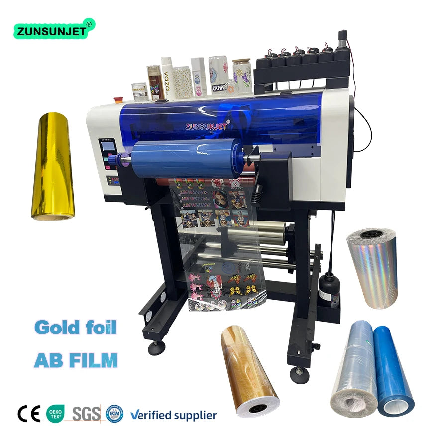 Dtf Uv Printer Laminator All in One Desktop Size