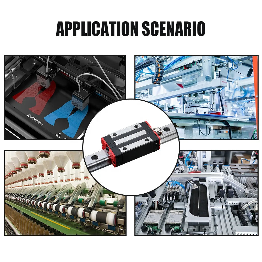HLTNC P Linear Guides HGR15 20 25 30 35 45 55 65 HGH HGW EGH EGW Gear Bearing No.45 Steel CNC Machine Replacement