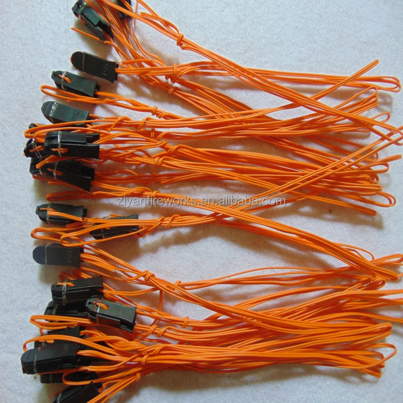 1m 100pcs Line 100cm Safety Talon Igniter Fireworks Electric Match Cake Firecrackers Parties New Year Christmas Powder Chemical