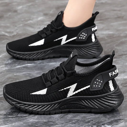 Women's Summer Casual Sneakers Comfortable Soft Sole Fitness Walking Shoes with Breathable Mesh Sports Shoes