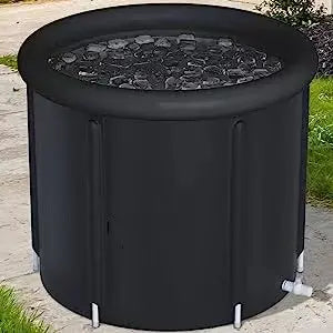75 80 85 120cm Small Xl Big Portable Ice Bath Plunge Basins Soaking Bath Bucket Tub Barrel Bathtub Athletes