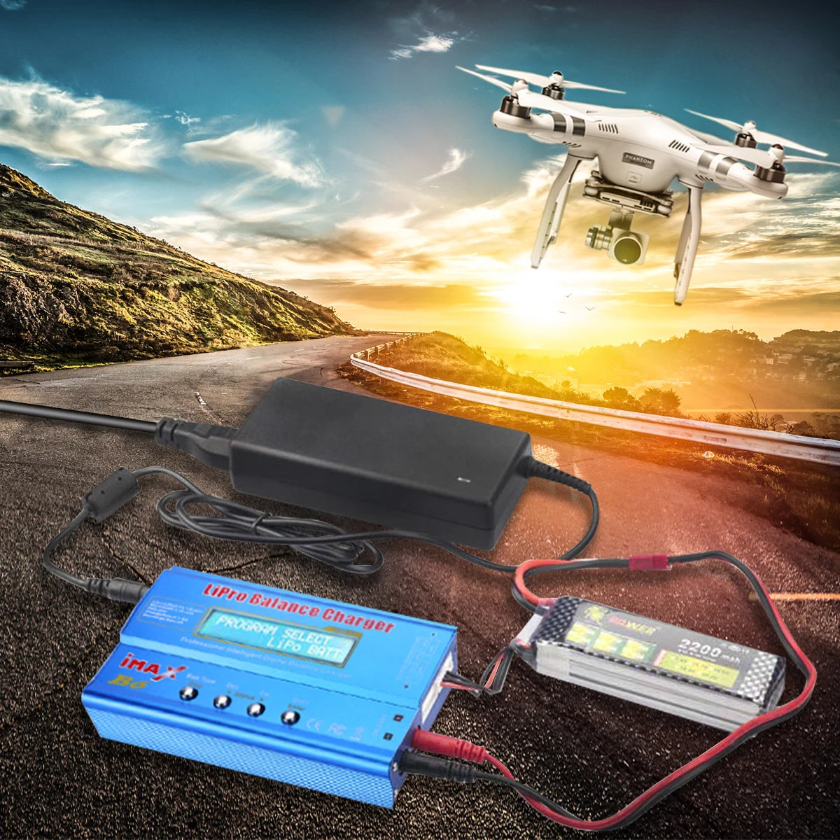 HTRC Imax B6 80W Battery Charger Lipo NiMh Li-ion Ni-Cd Digital RC IMAX B6 Lipro Balance Charger Discharger Without Adapter