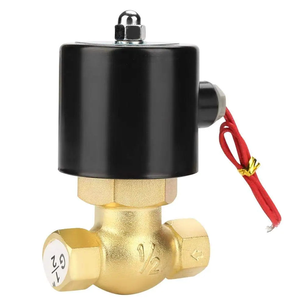 1/2 Inch Brass Solenoid Valve for Hot Water Steam High Pressure Electric Control NC/DC12V/DC24V/AC110V/AC220V High OEM by PDG ibma