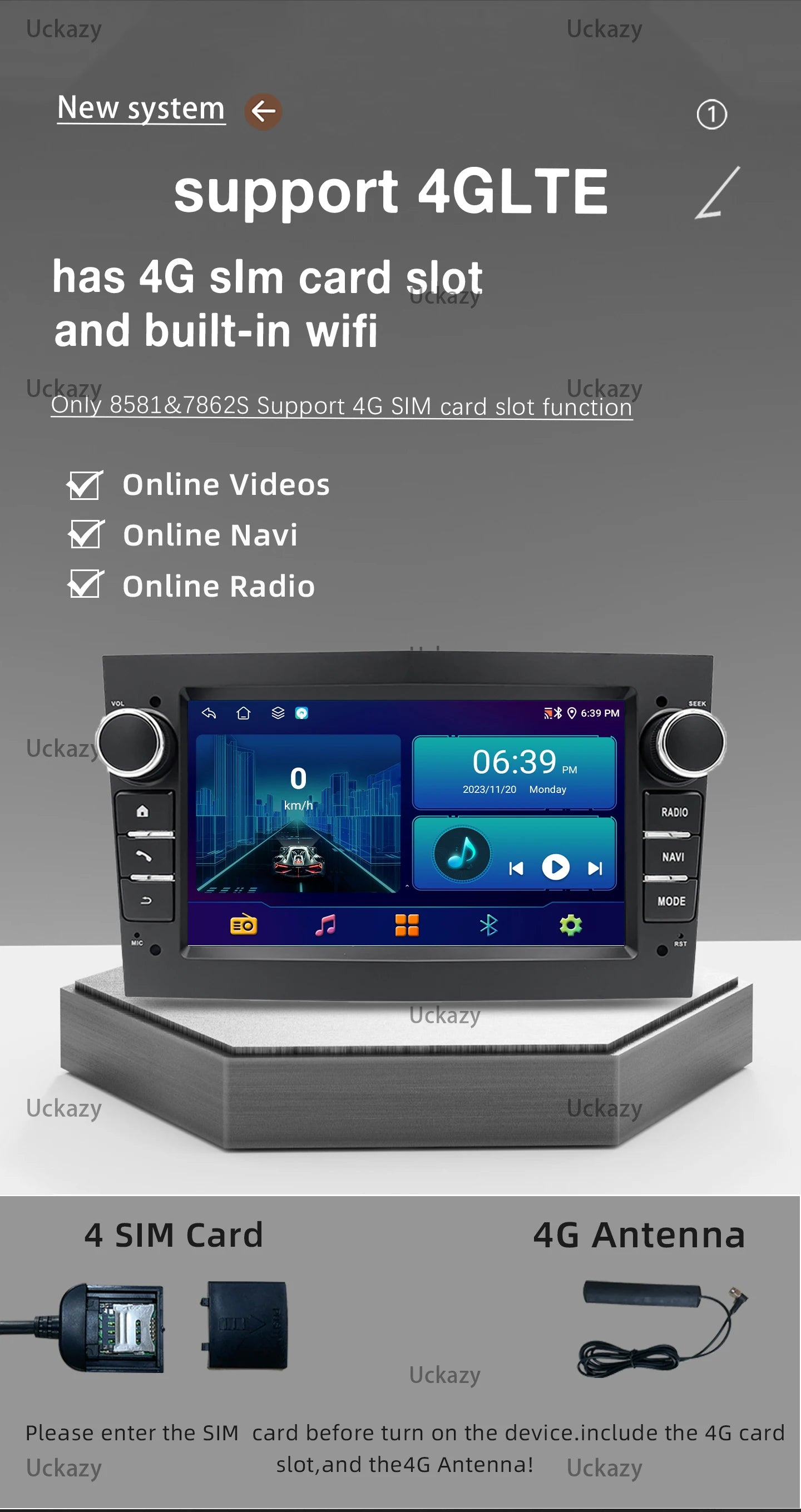 2 Din Android 14 GPS OBD2 Amplifier Car Stereo for Opel Vectra C Zafira B Corsa D C Astra H G Jvivaro Meriva