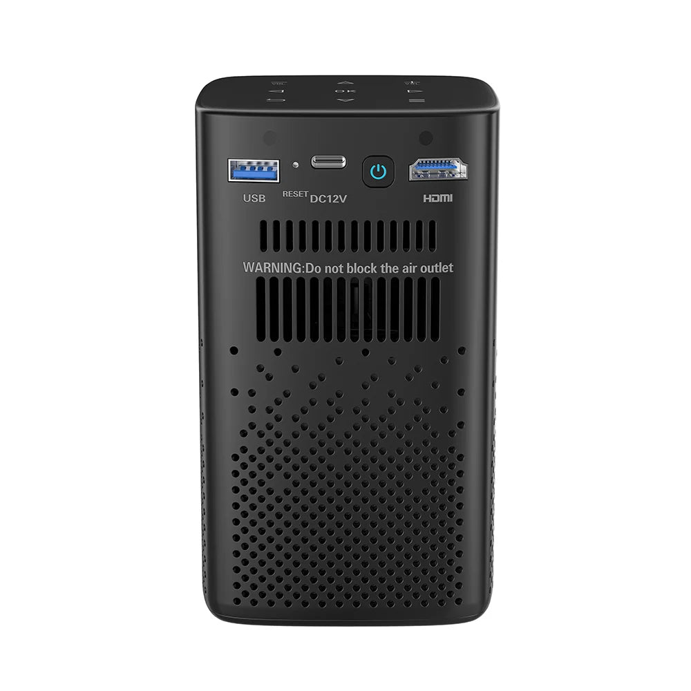 Factory Cheapest Home Cinema Theater C900 180 ANSI Lumens WIFI Digital DLP Built in Battery Mini Portable Projector Outdoor LED