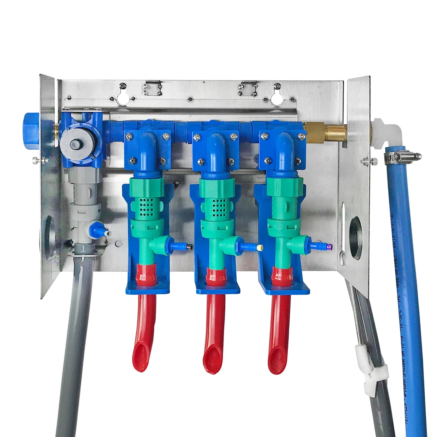 8134-7970 4-products Spray Bottle&Mop Bucket, Chemical Proportioner with Locking Cage
