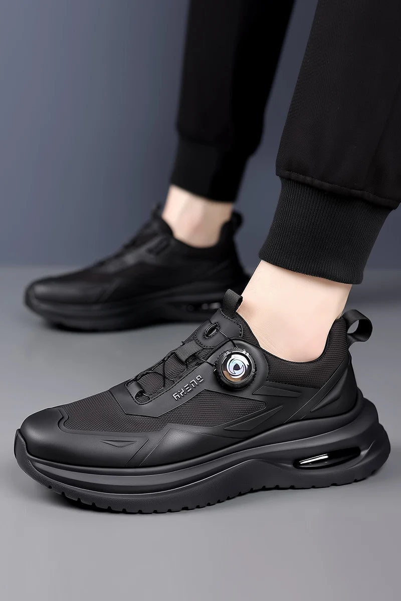 New Eco comfort Rubber Shoes for Women Original Black Arch Support Quick Lace Sports Shoes for Men KPU Original Luxury Design