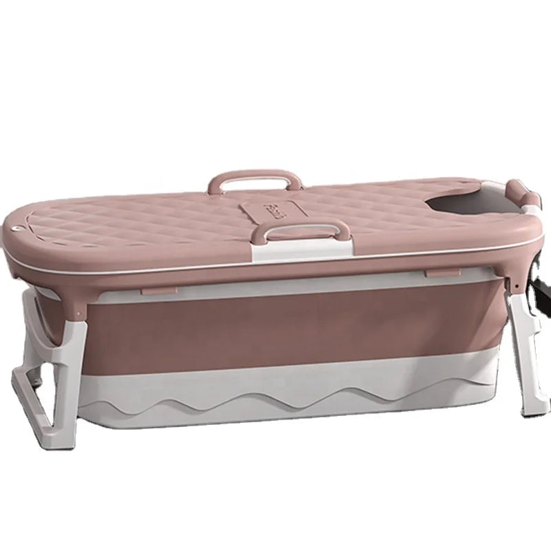 Factory Price Custom Oem Large Folding Movable Plastic Portable Cheap Folding Bathtub for Adults