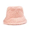 Personalized Color Unisex Fishing Caps Design Custom Furry Winter Fur Fuzzy Fisherman Cap Women Mens Bucket Hat