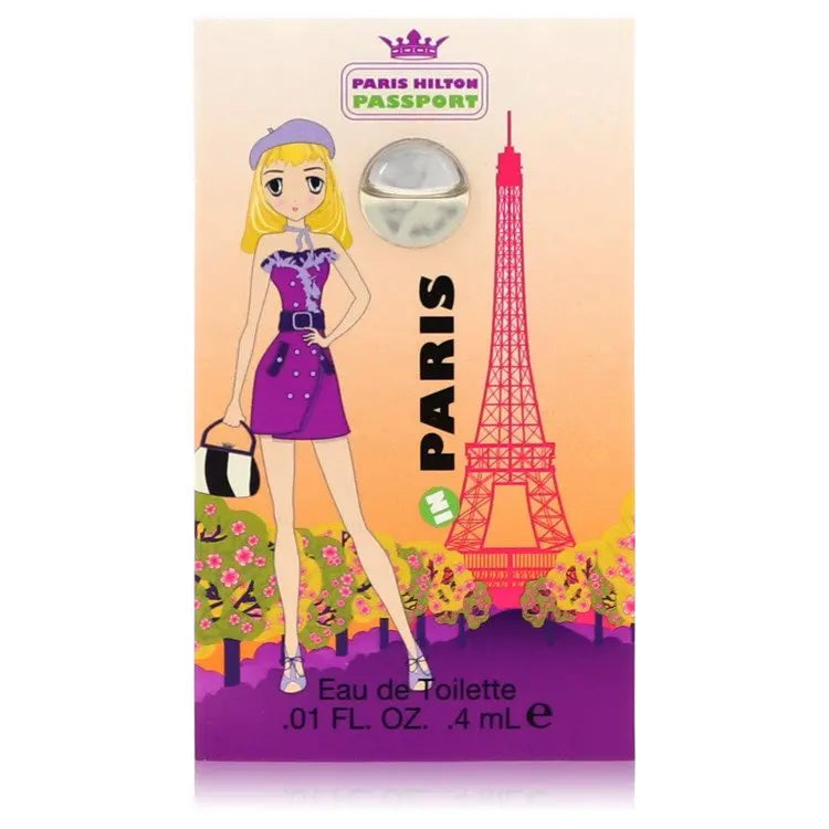 UD2 Paris Hilton Passport in Paris by Paris Hilton 0.01 oz Women's Perfume Vial Sample Size