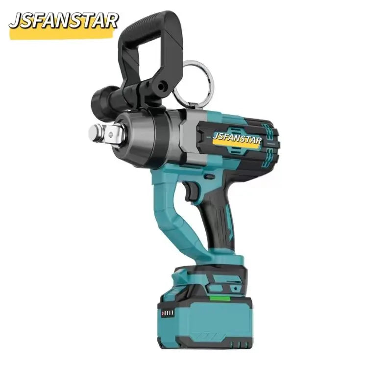 3000NM Rechargeable Large Battery Electric Impact Electric Wrench Battery Kit Professional