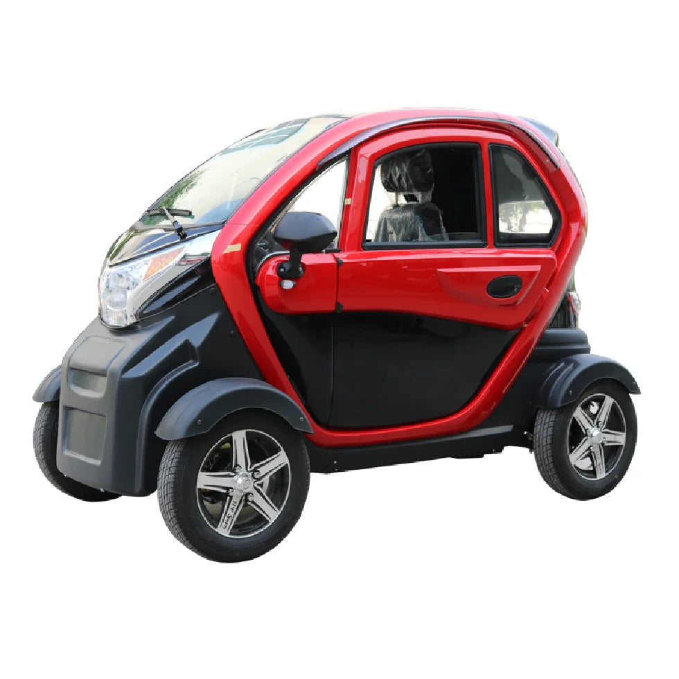 Uk Two-Seat Person Two Door Truck Transmission Tiny Electric Car
