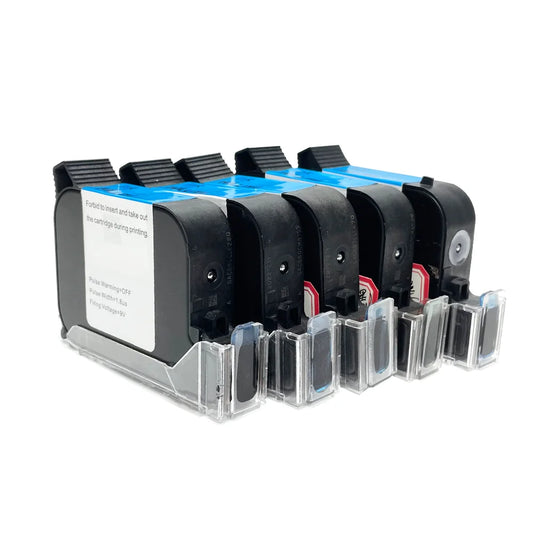 Willita SP70 Half Inch 12.7mm Ink Cartridge TIJ 2.5 Good Adhesion Compatibility Handheld Inkjet Printer Ink Cartridge by PDG ibma