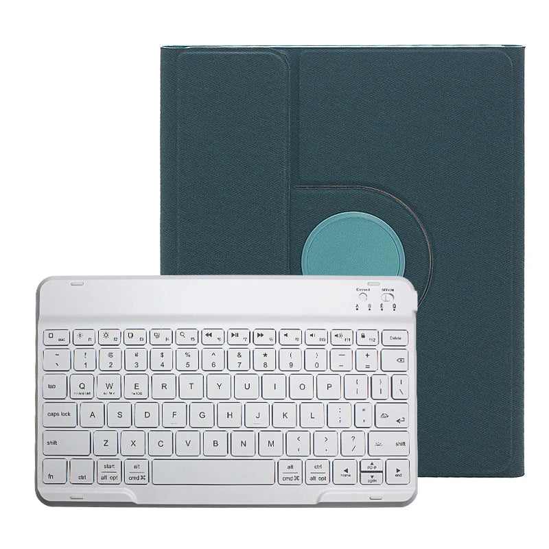 Detachable Magnetic Rotation Tablet Keyboard Case for ipad Pro air 10.5 With Wireless 10inch bluetooth Keyboard With Pencil Slot