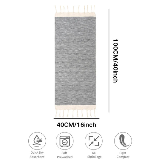 Peshkir Turkish Bath Towel Set 40*100cm 16x40" Fairtrade Cotton Kitchen Household Guest Beach Hotel Quick-Dry Woven China
