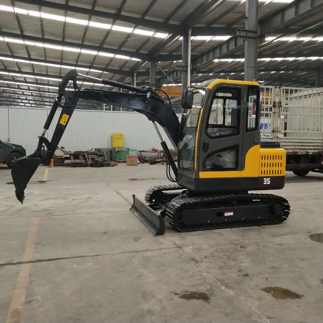 Mini Digger Excavator Construction Equipment 3.5 Ton 4 Ton Chinese Mini Excavator Prices